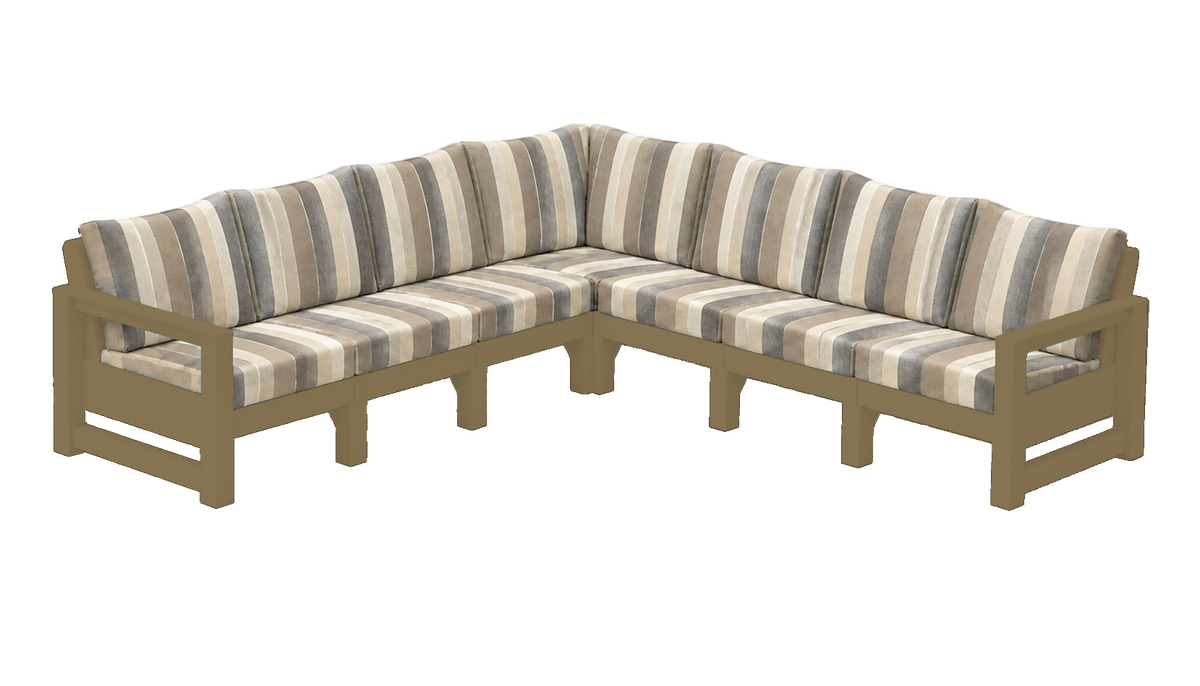 Modern Outdoor 7 Seater Sectional