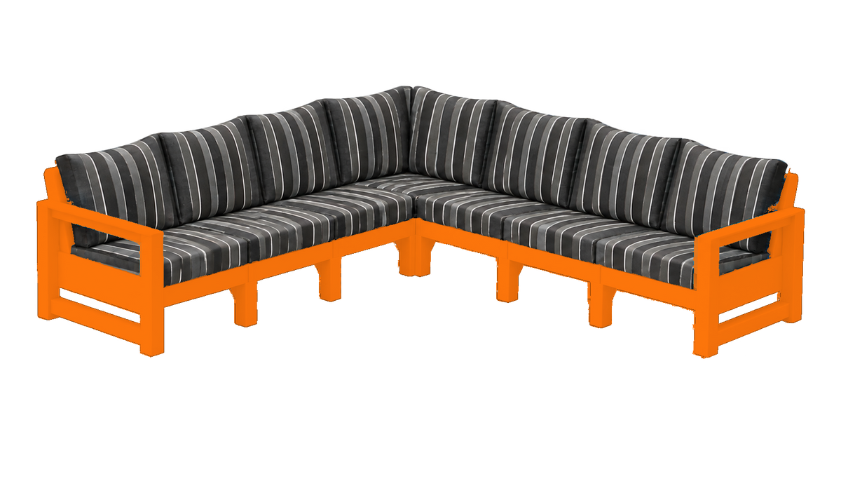 Modern Outdoor 7 Seater Sectional