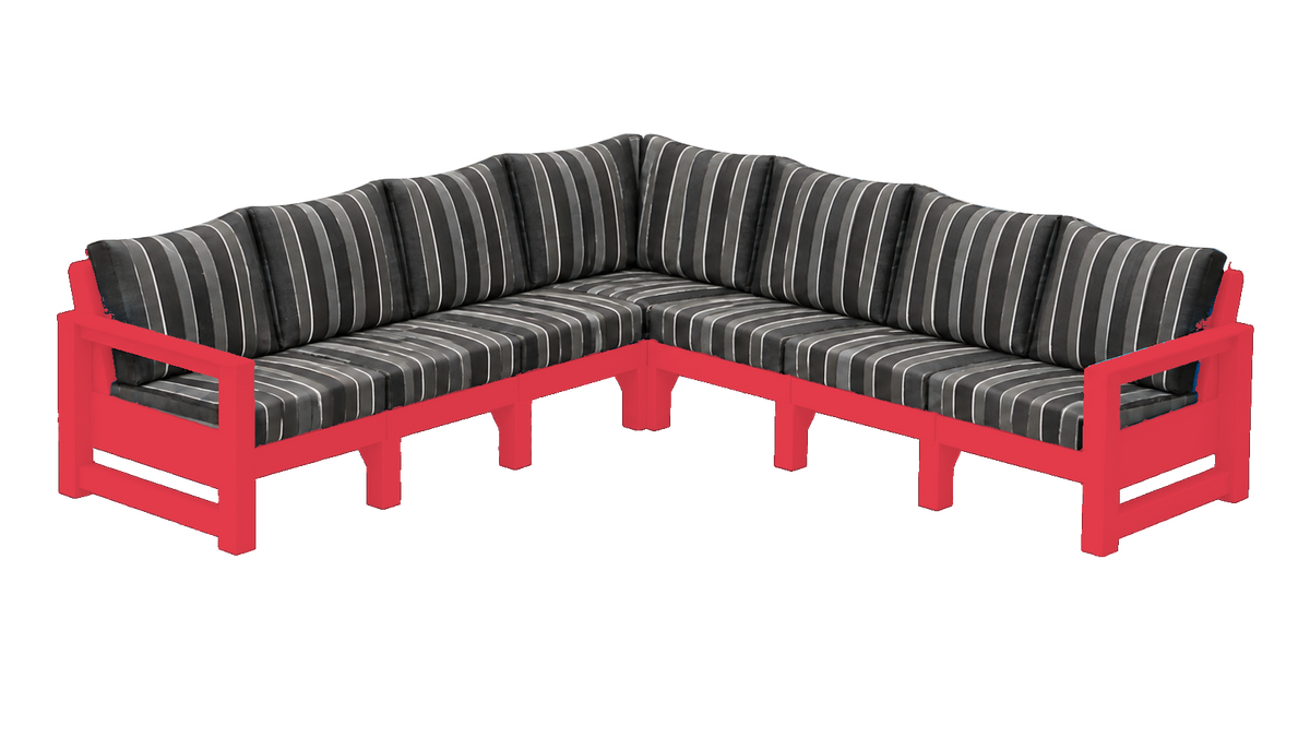 Modern Outdoor 7 Seater Sectional