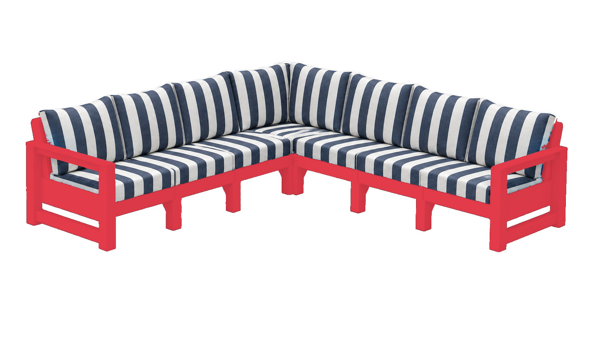 Modern Outdoor 7 Seater Sectional