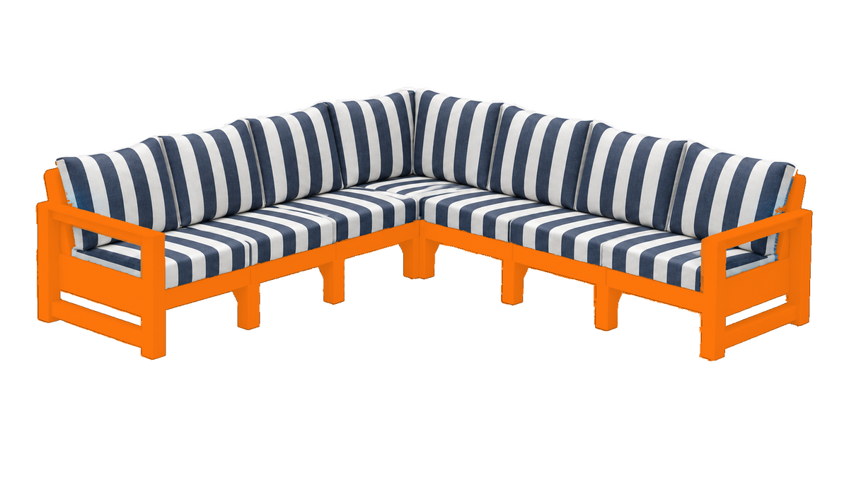 Modern Outdoor 7 Seater Sectional
