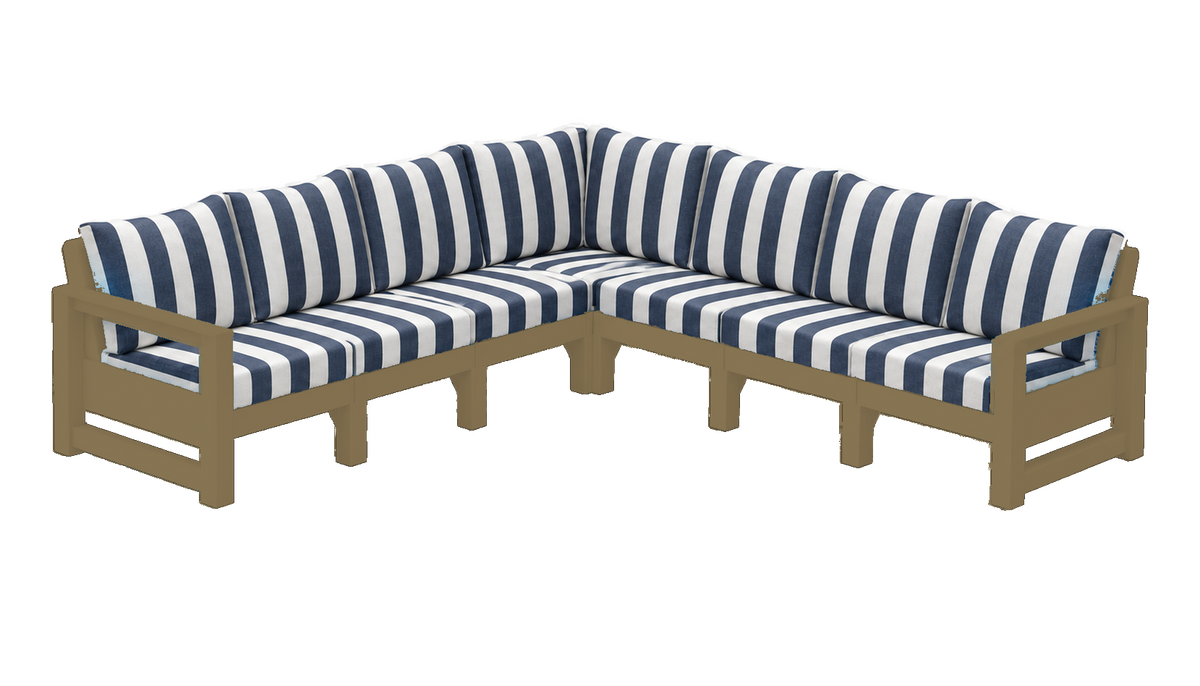 Modern Outdoor 7 Seater Sectional