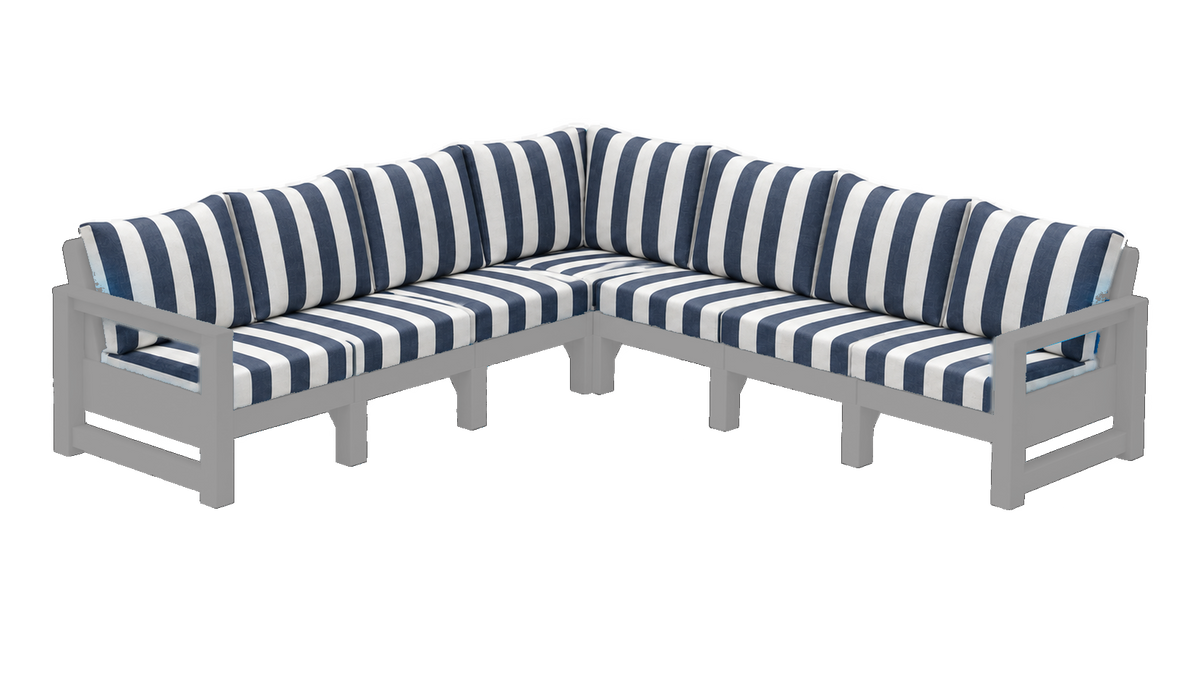 Modern Outdoor 7 Seater Sectional