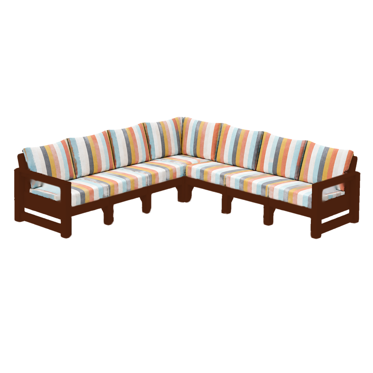 Modern Outdoor 7 Seater Sectional