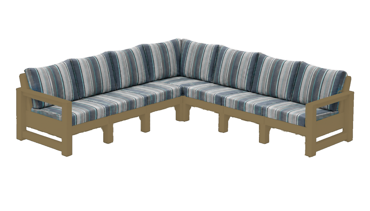 Modern Outdoor 7 Seater Sectional