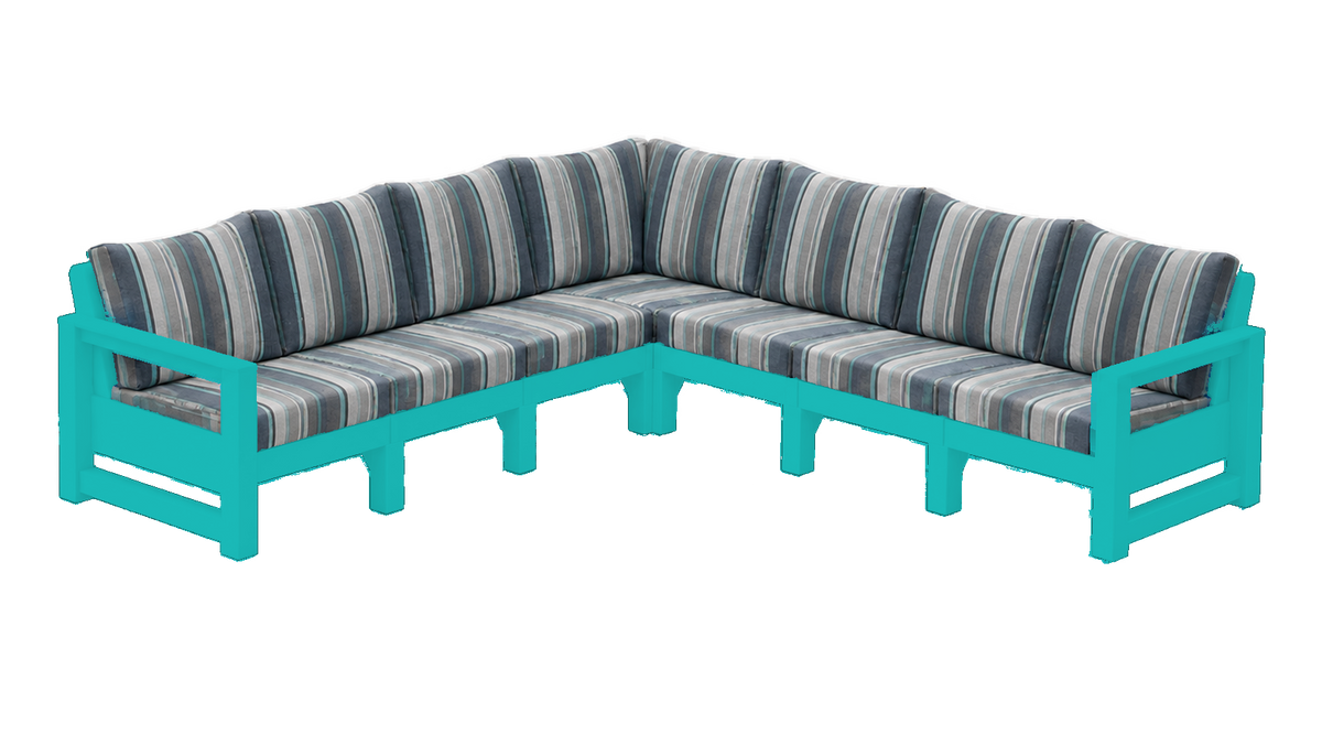 Modern Outdoor 7 Seater Sectional