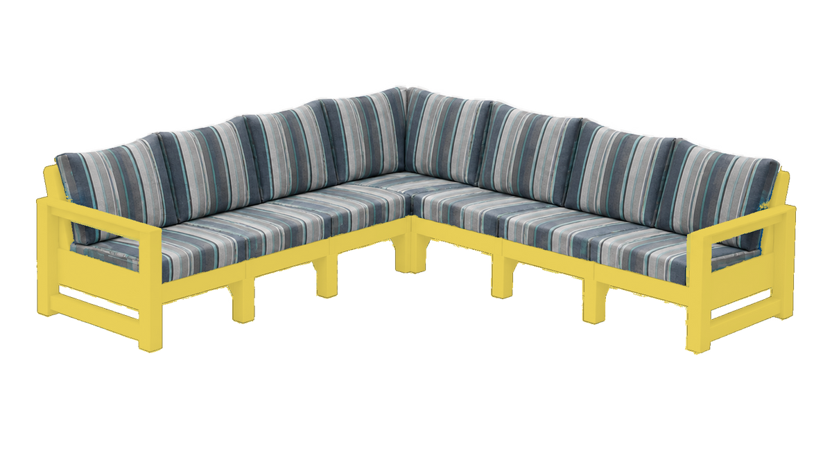 Modern Outdoor 7 Seater Sectional