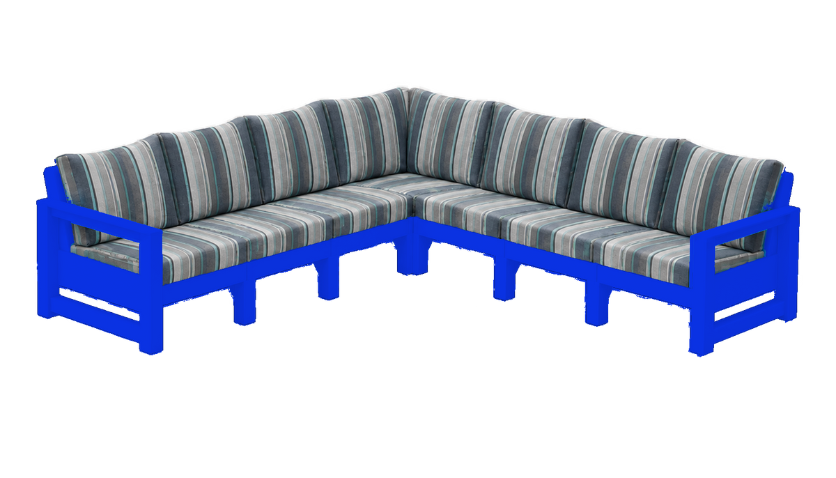 Modern Outdoor 7 Seater Sectional