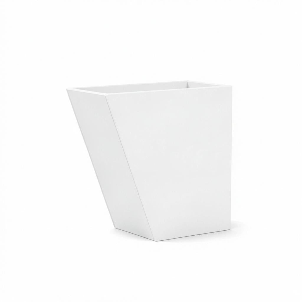 Modern Outdoor Jut Planter Box 24"H